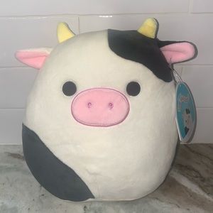 Connor the Cow 8” Squishmallow NWT